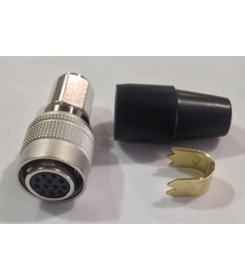 Hr-1623-Nd 12 Pin Connector Plug W/Socket Insert (Connects To Camera)