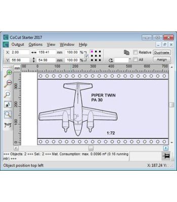 Cocut Cutting Plug-In For Inkscape (Starter)