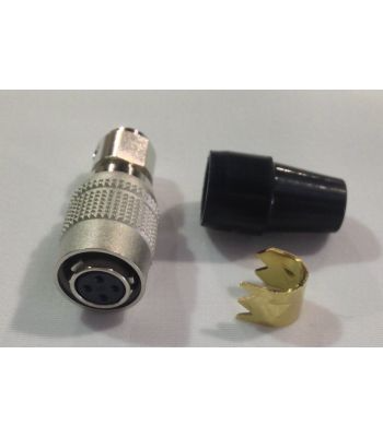 Hr1584-Nd 4 Contact Plug W/Socket Insert (Connects To Hr-1592Nd)